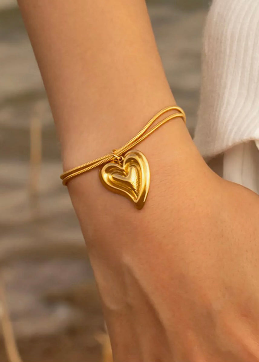 Dione Heart Bracelet