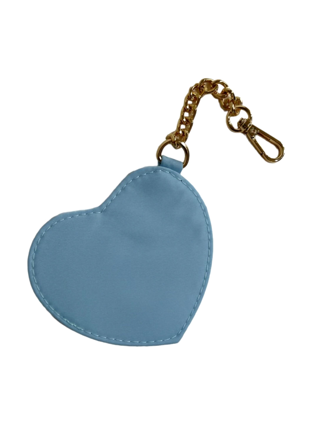 Nylon Heart Bag Charm