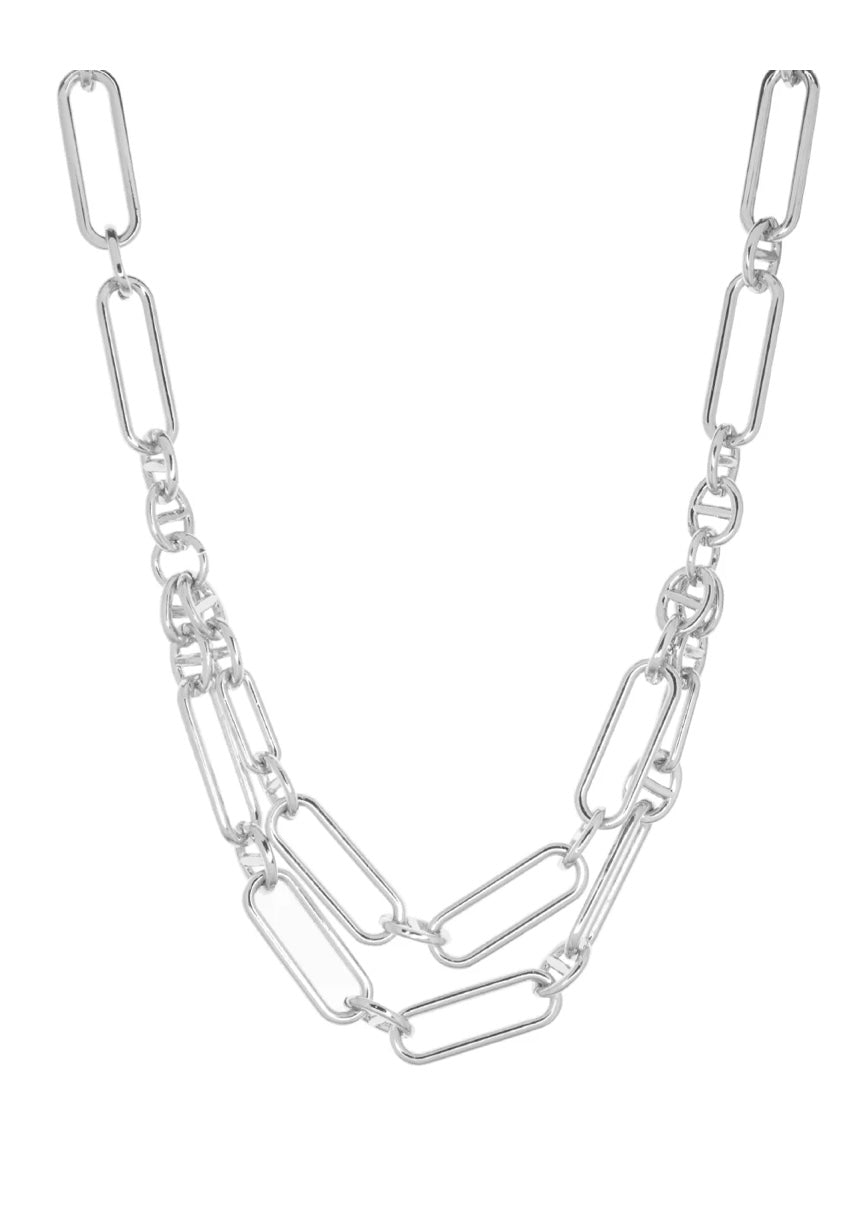Cleo Necklace Silver
