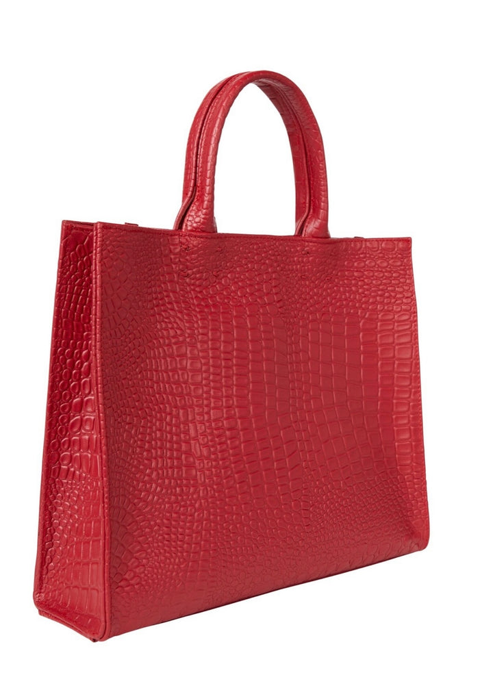 Adel Scarlet Handbag