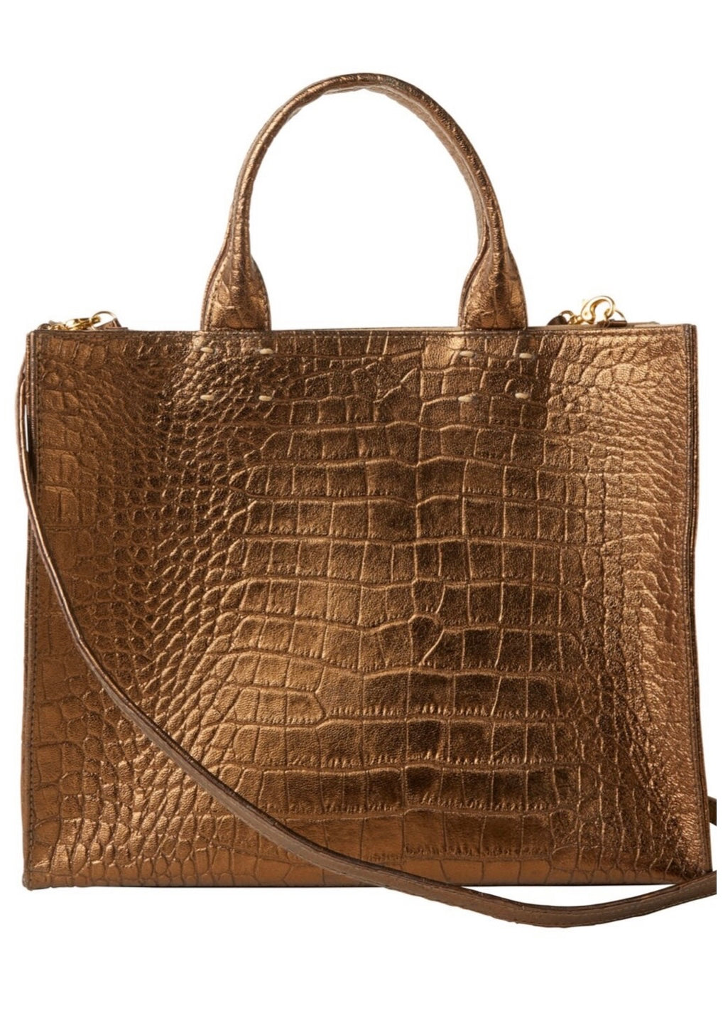 Adel Bronze Handbag