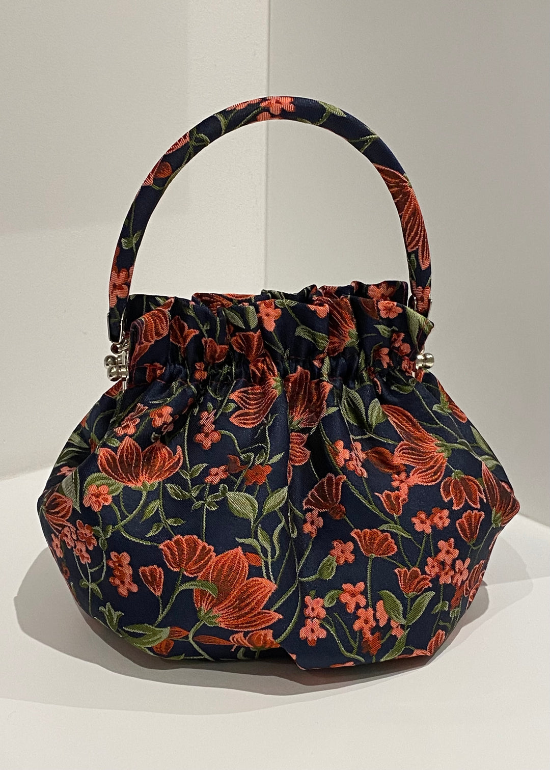 Cleo Fabric handbag Red Floral