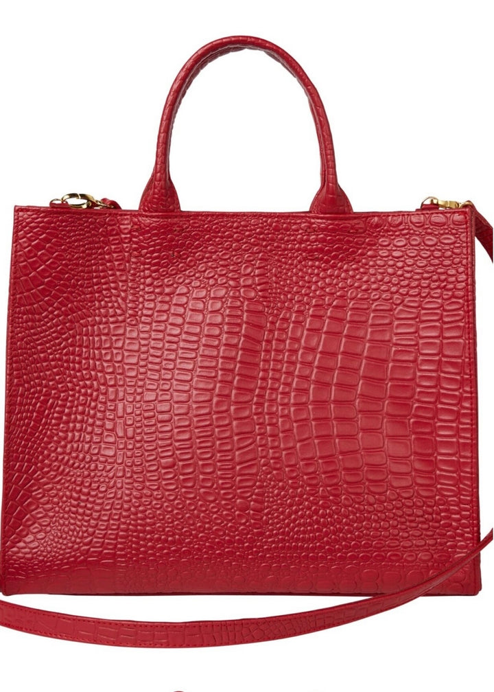 Adel Scarlet Handbag