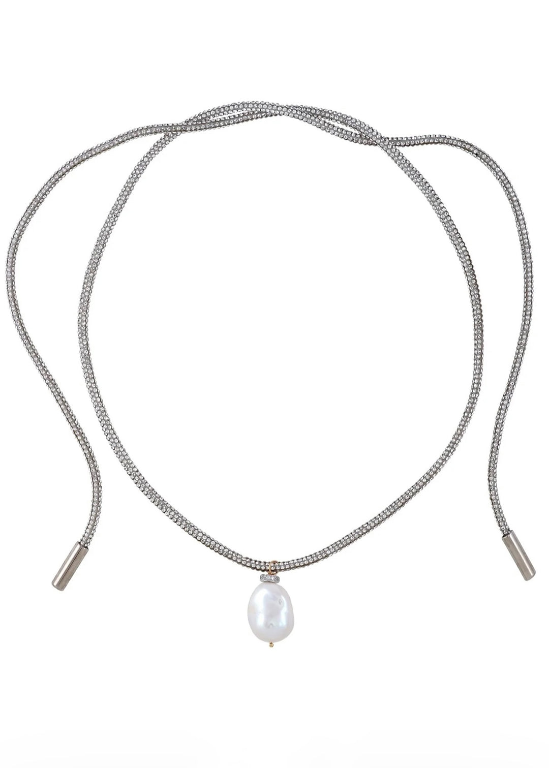 CRYSTAL CORD NECKLACE