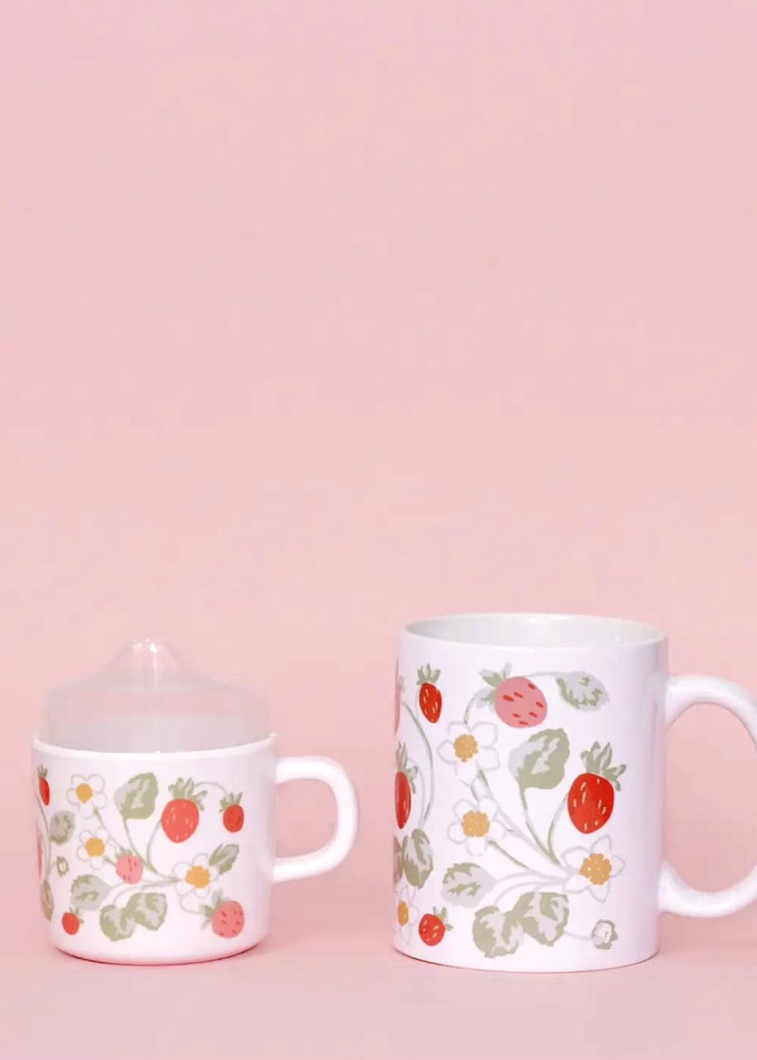 Strawberry Mama & Me Cup Set
