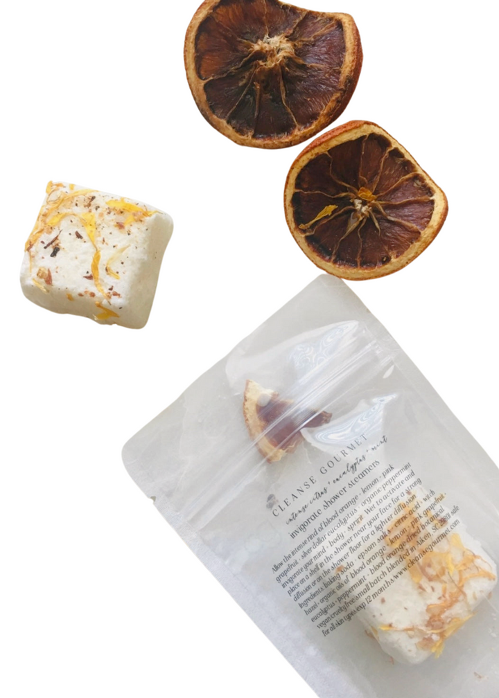 Organic Citrus Shower Steamers