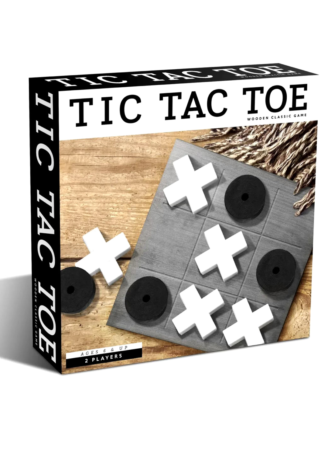 Tic Tac Toe Wooden Game Set
