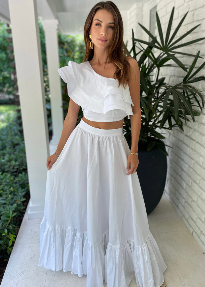Madely The Label Miri Skirt White