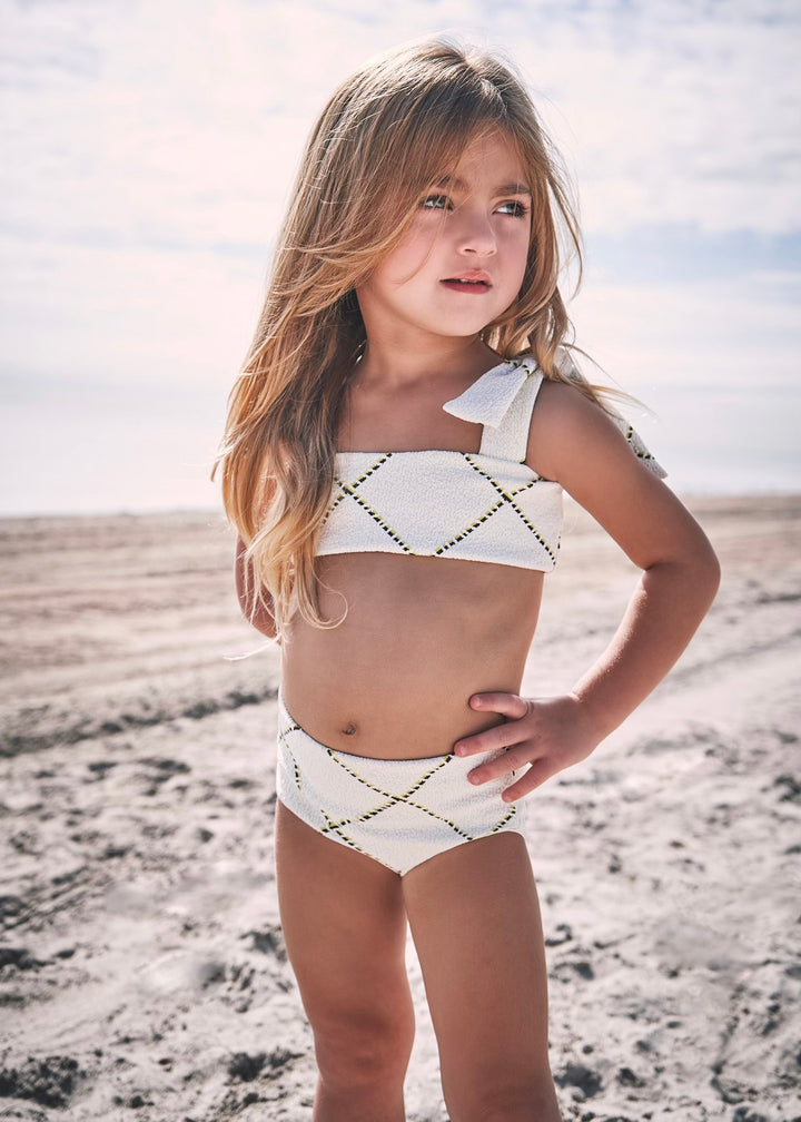 Devon Windsor Kids Lilian Bikini Set - Cream Check