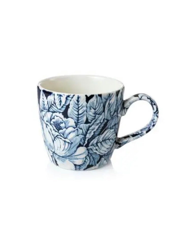 Blue Hibiscus Coffee Mug